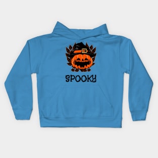 Halloween Spooky Pumpkin Kids Hoodie